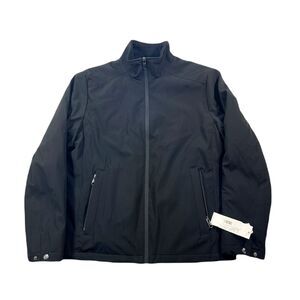 Calvin Klein Rip Stop Jacket Mens Medium Insulated Fleece Bib‎ Water Wind Resist